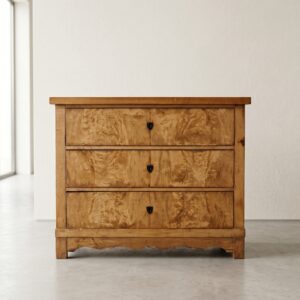 Chest of Drawers Biedermeier 1840 Birch Wood