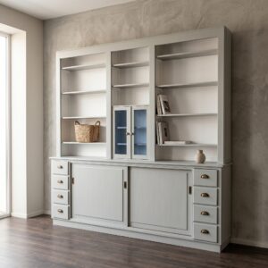 Shop Cabinet Jugendstil 1920 Pine