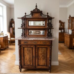 Cabinet Gründerzeit 1880 Walnut