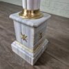 Column Marble White-Gray 1,05 m - Image 9