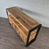 Sideboard Mango Wood Steel 1,35 m - Image 6