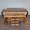 Sideboard Mango Wood Steel 1,35 m - Image 12