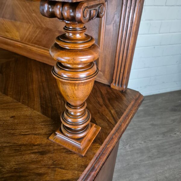 Cabinet Gründerzeit 1880 Walnut - Image 9