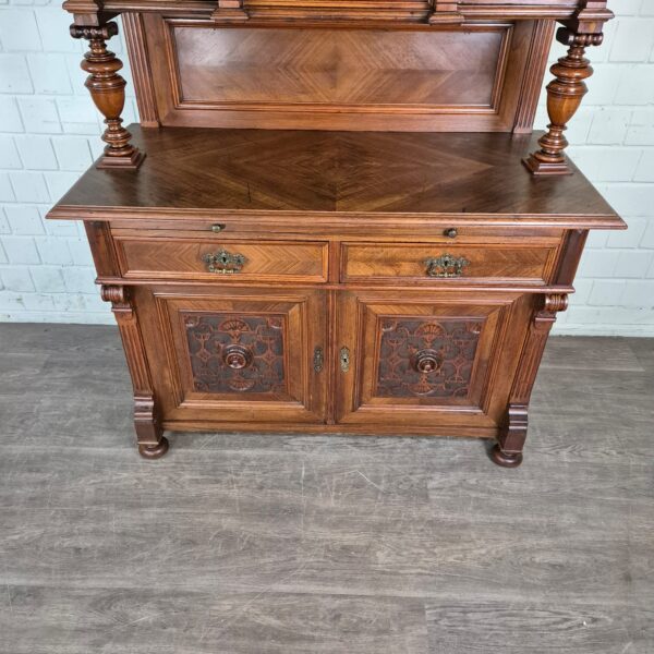 Cabinet Gründerzeit 1880 Walnut - Image 11