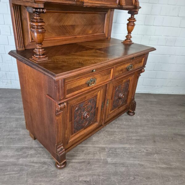 Cabinet Gründerzeit 1880 Walnut - Image 12