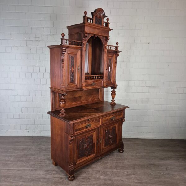 Cabinet Gründerzeit 1880 Walnut