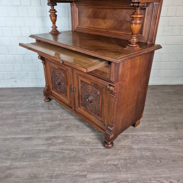 Cabinet Gründerzeit 1880 Walnut - Image 18