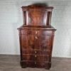 Secretary Biedermeier 1850 Mahogany - Image 2