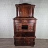 Secretary Biedermeier 1850 Mahogany - Image 8