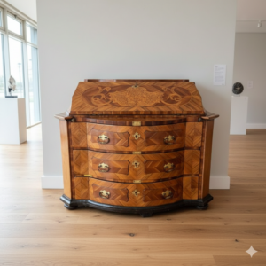 Secretary Baroque 1760 Walnut