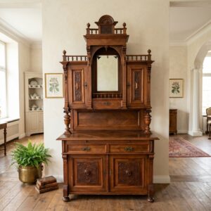 Cabinet Gründerzeit 1880 Walnut