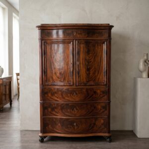 Cabinet Biedermeier 1850 Mahogany