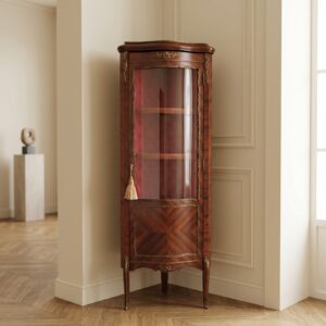 Corner Cabinet Neo-baroque 1940 Mahagony