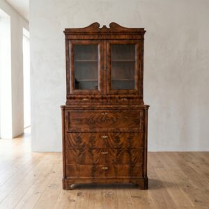 Secretary Biedermeier 1850 Mahogany