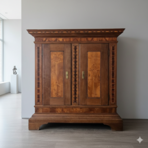 Vogelsberger Cabinet Biedermeier 1800 Oak