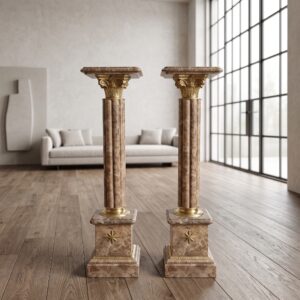 Columns Marble Brown-Beige 1,05 m