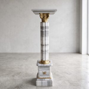 Column Marble White-Gray 1,05 m