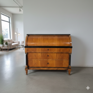 Secretary Biedermeier 1820 Cherry