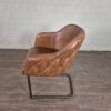 Dining Room Chair Leather Brandy - Image 3