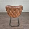 Dining Room Chair Leather Brandy - Image 8