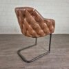 Dining Room Chair Leather Brandy - Image 6