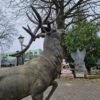 Statue Deer Cast Iron 1,73 m - Image 7