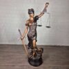 Statue Justitia Bronze 1,60 m