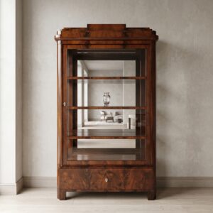 Display Case Biedermeier 1820 Mahogany