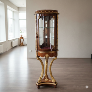 Display Case Mahogany Marble 1,76 m