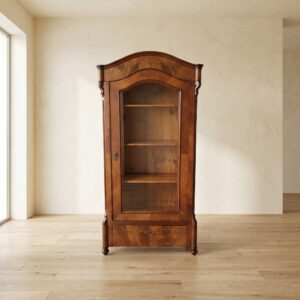 Bookcase Louis Philippe 1860 Walnut