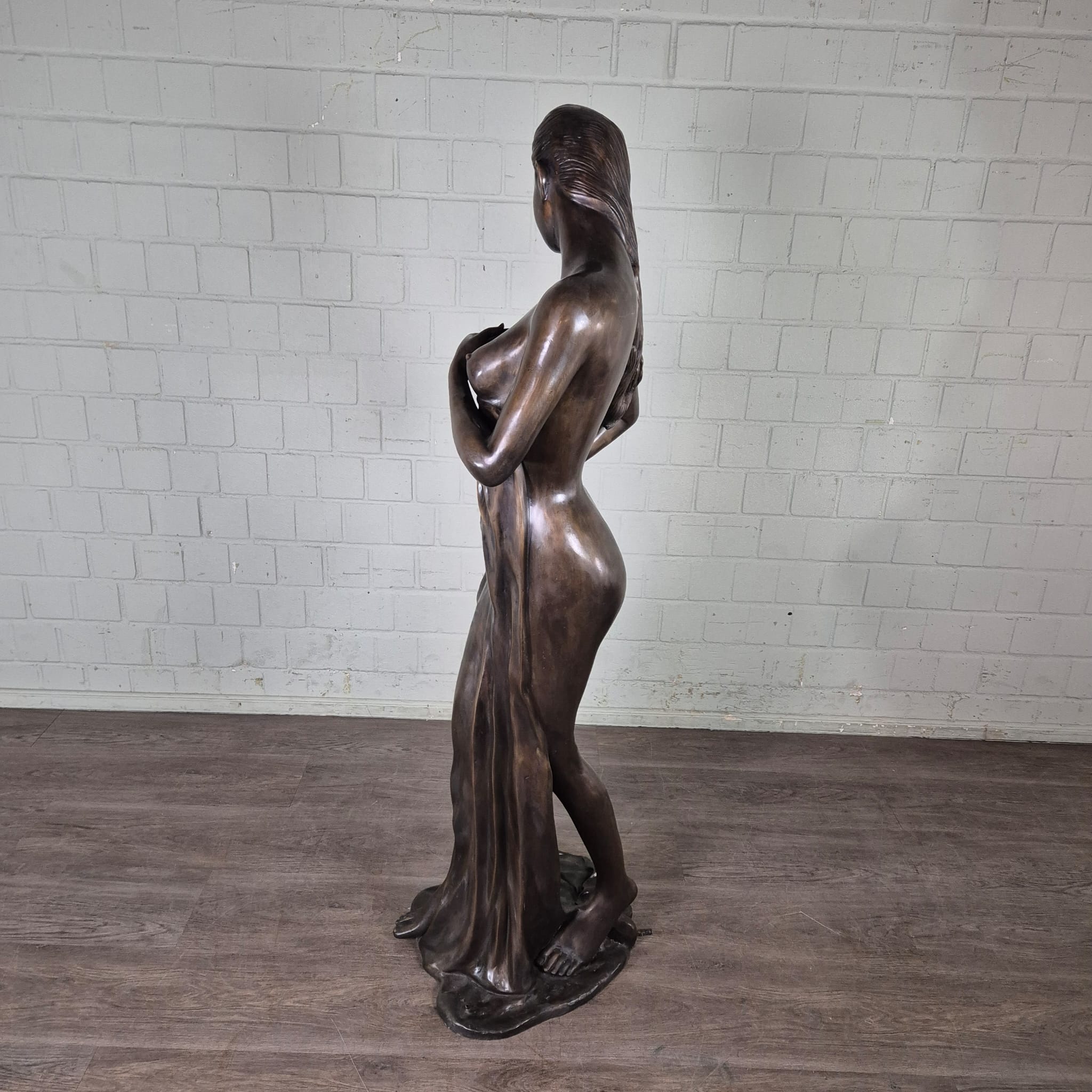 Statue Woman Bronze 1,62 m - Image 7