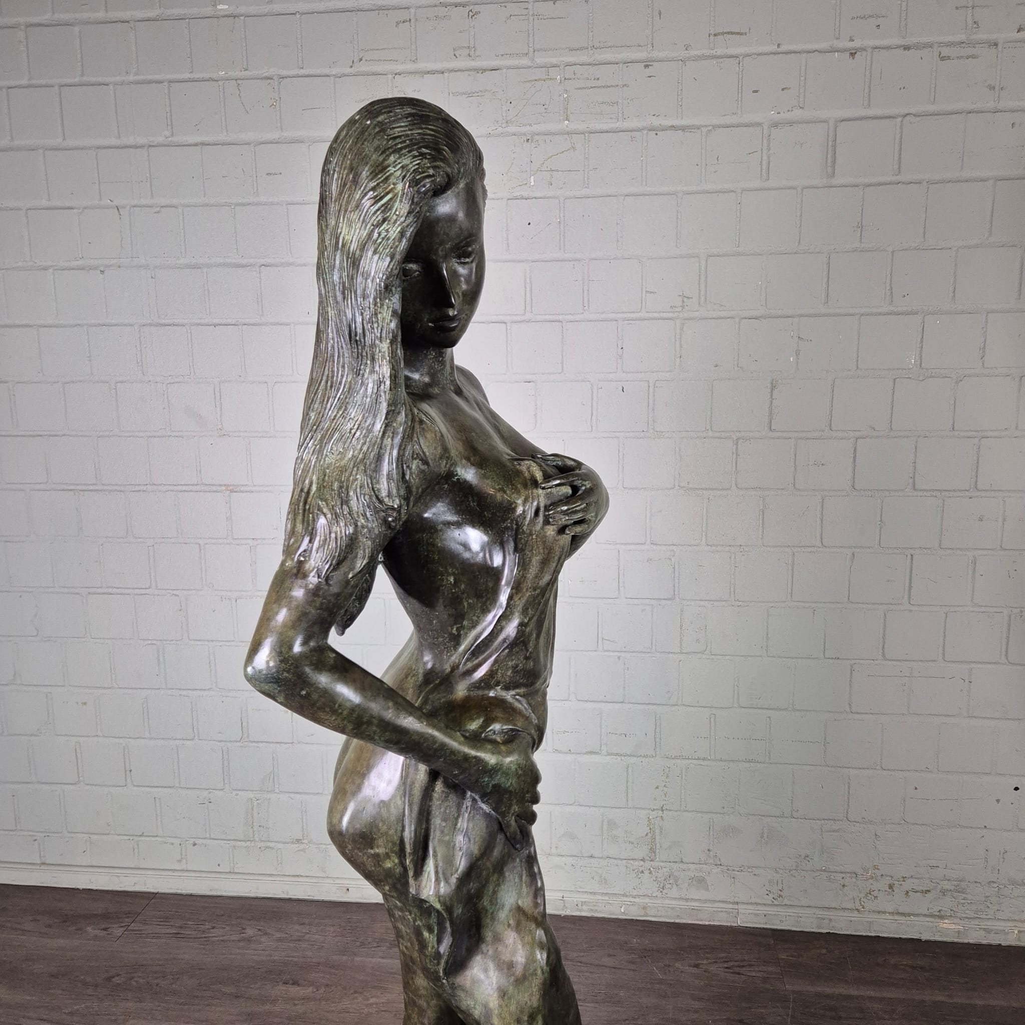 Statue Woman Bronze 1,62 m - Image 10