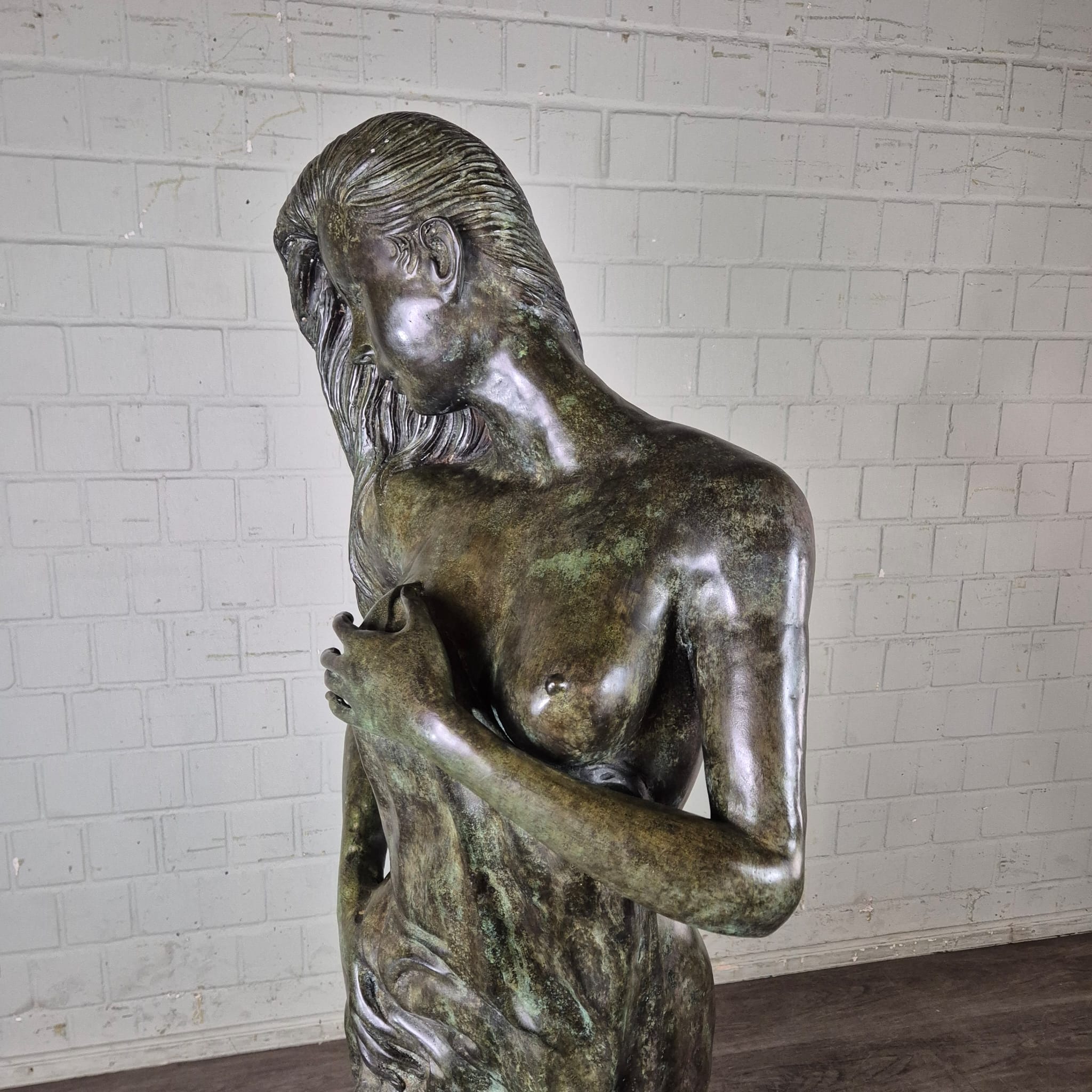 Statue Woman Bronze 1,62 m - Image 2