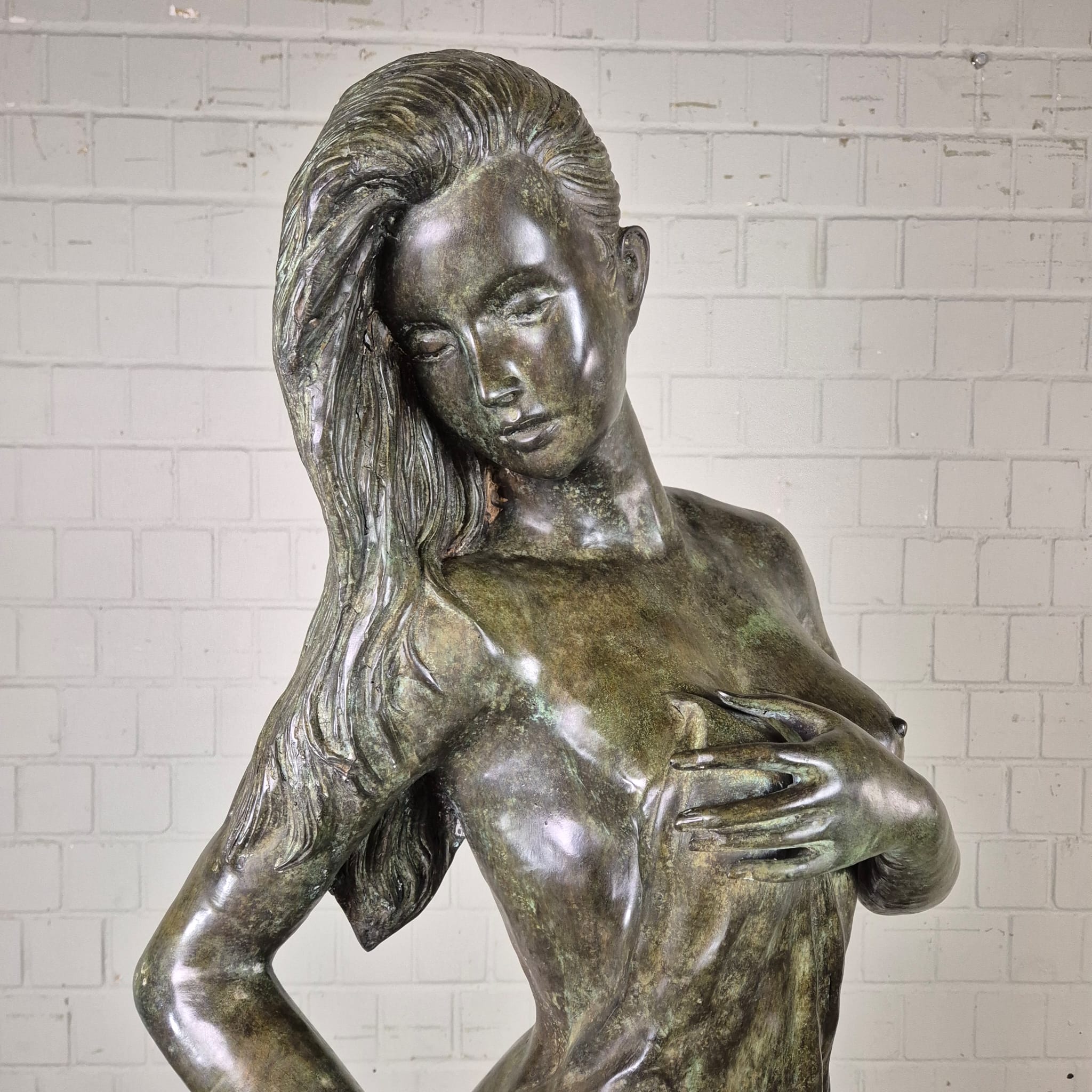 Statue Woman Bronze 1,62 m - Image 9