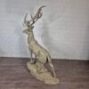 Statue Deer Bronze 1,55 m - Image 6
