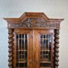 Display Case Neo-baroque 1870 Oak - Image 4