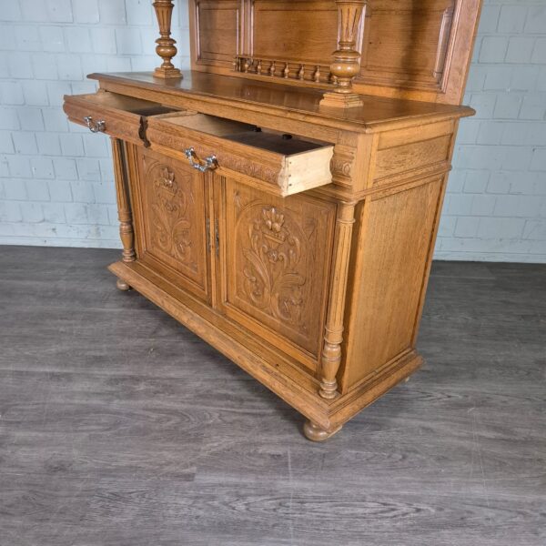 Cabinet Gründerzeit 1880 Oak - Image 20