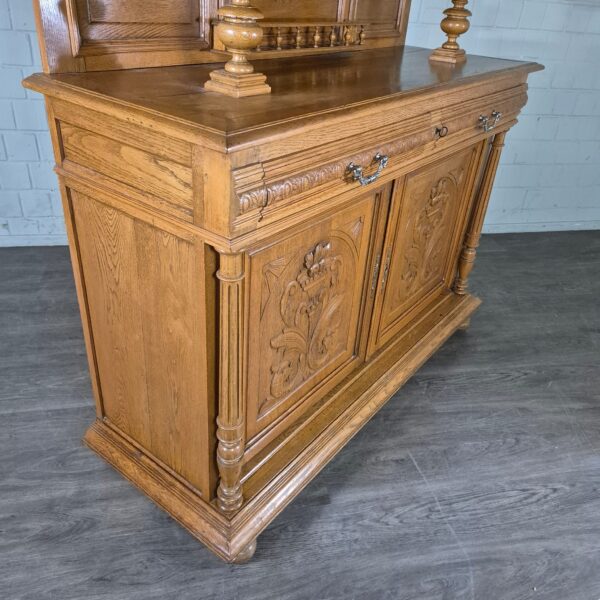 Cabinet Gründerzeit 1880 Oak - Image 5