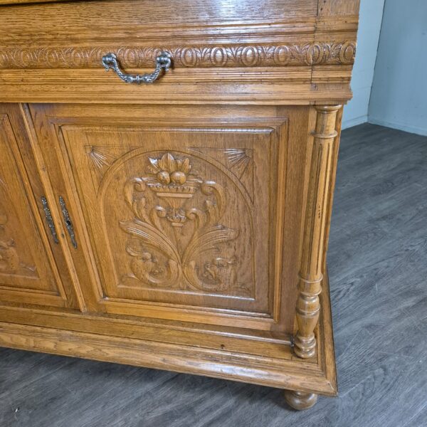 Cabinet Gründerzeit 1880 Oak - Image 7