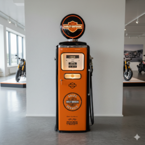 Petrol Pump Tokheim P300 Harley Davidson