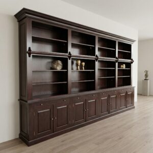 Bookcase Mahogany 4,15 m