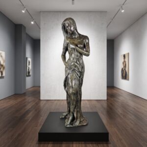 Statue Woman Bronze 1,62 m