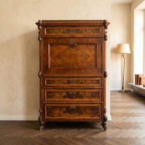 Secretary Louis Philippe 1860 Mahogany