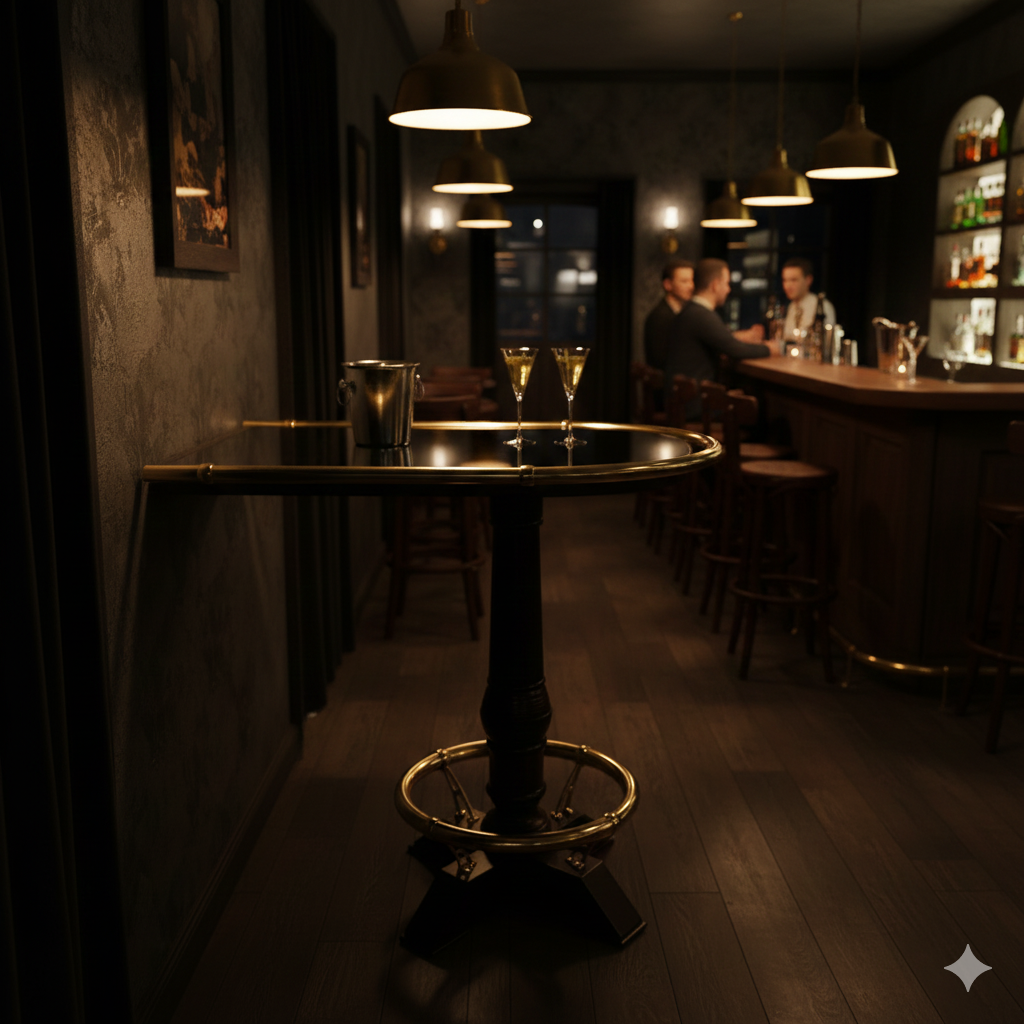 Bar Table Mahogany 1,34 m - Image 2