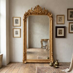 Mirror Gold Baroque Style 1,15 m x 2,20 m