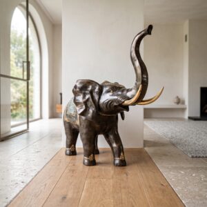 Statue Elephant Bronze 0,90 m