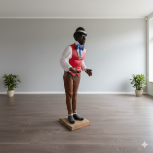 Statue Butler Antique 1,87 m