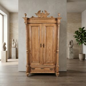 Wardrobe Gründerzeit 1880 Pine
