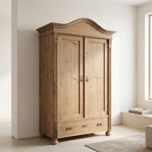 Wardrobe Jugendstil 1900 Pine
