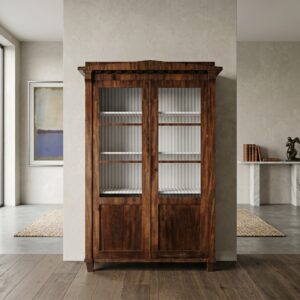 Display Case Biedermeier 1820 Mahogany